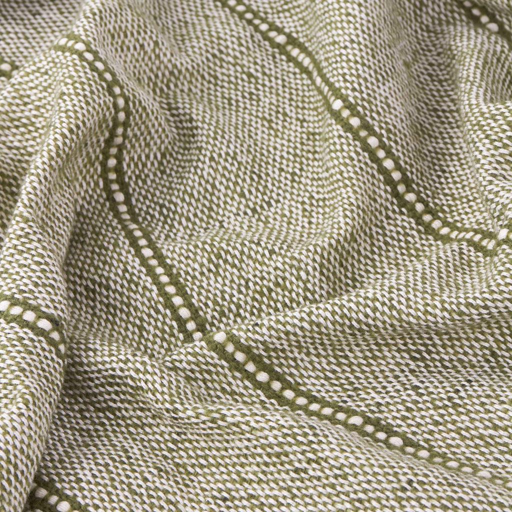 Hedon Woven Indoor/Outdoor Throw Moss
