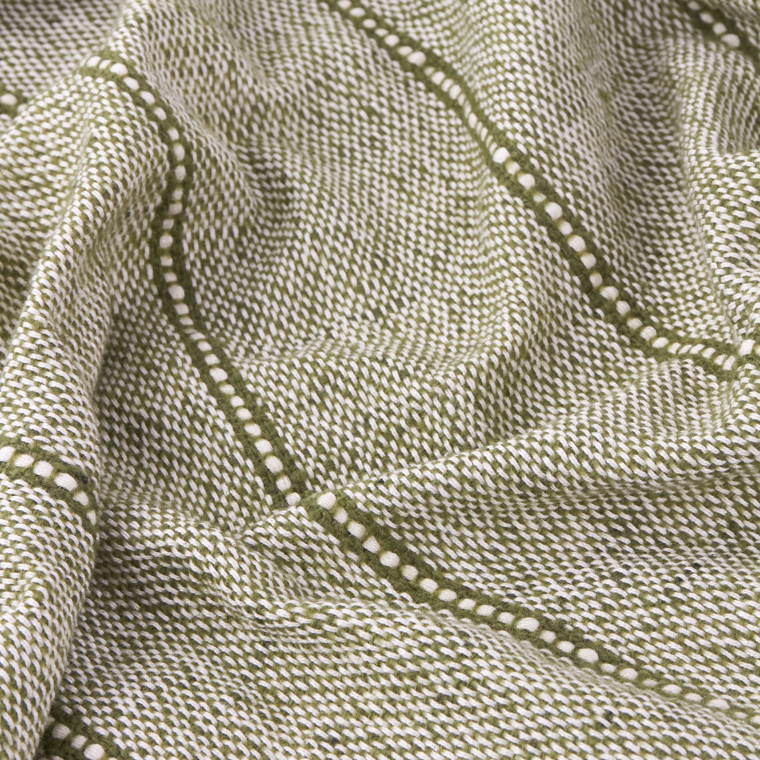 Hedon Woven Indoor/Outdoor Throw Moss