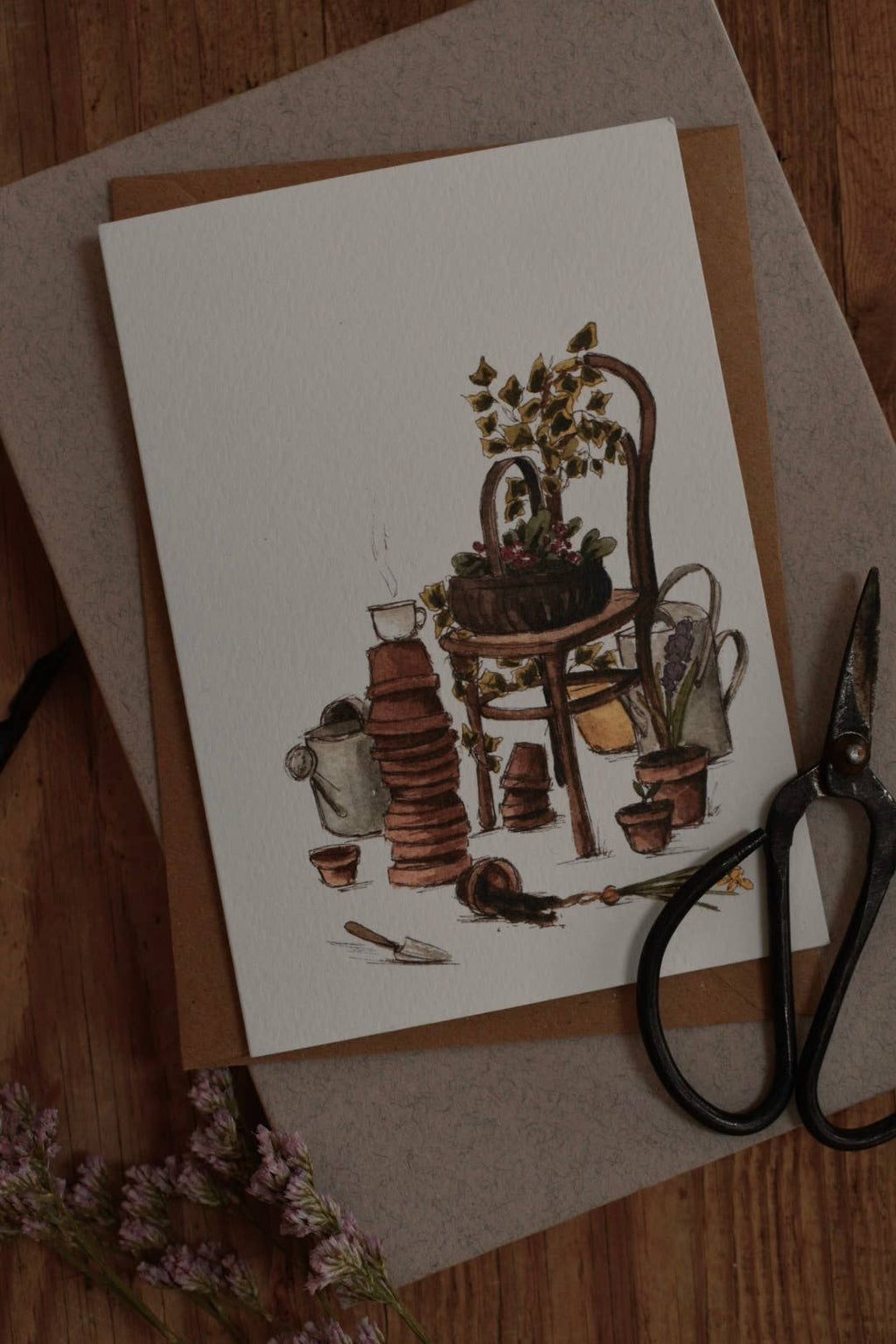 A Spring Garden Any Occasion Greeting Card