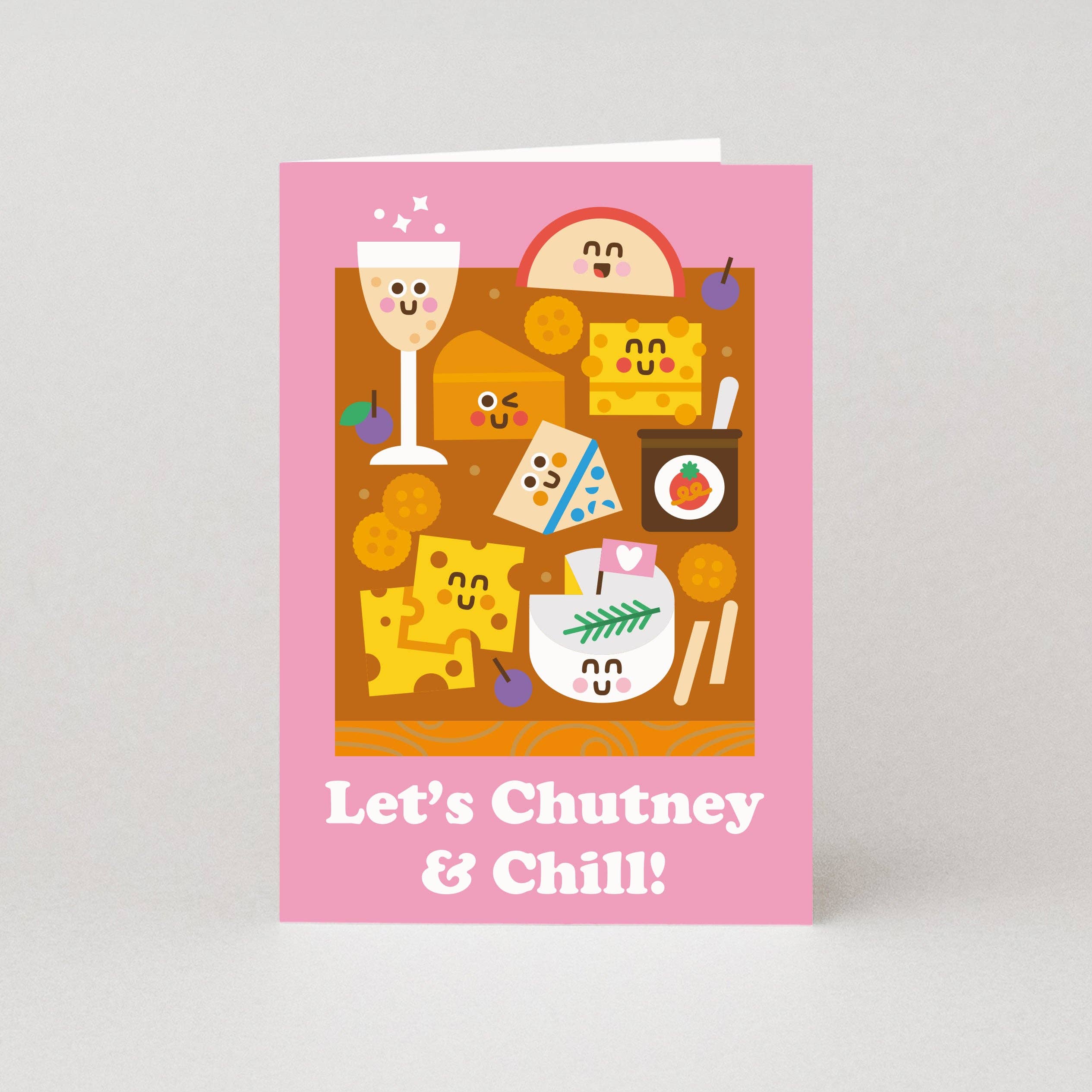 Chutney & Chill Anniversary Card | Love Card | Cheese Card