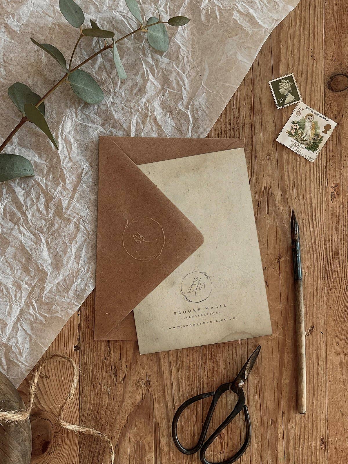 Flower Delivery Card