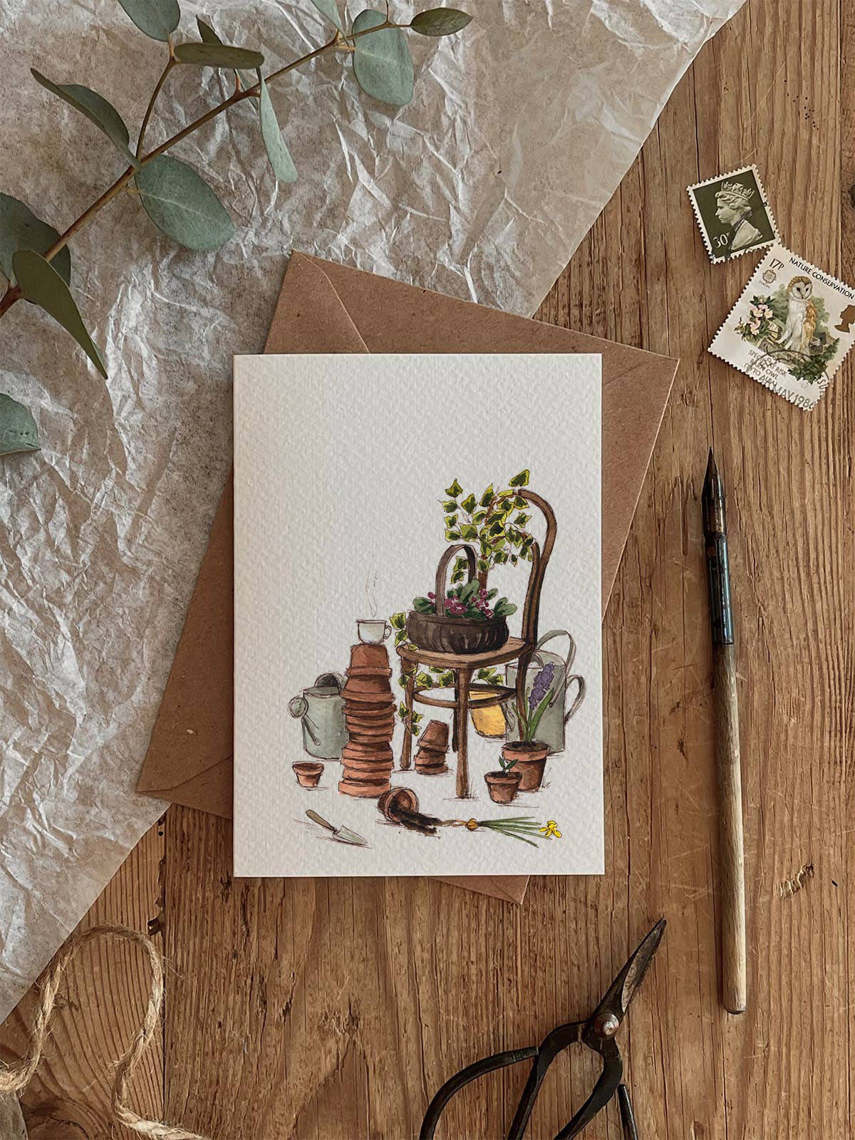 A Spring Garden Any Occasion Greeting Card