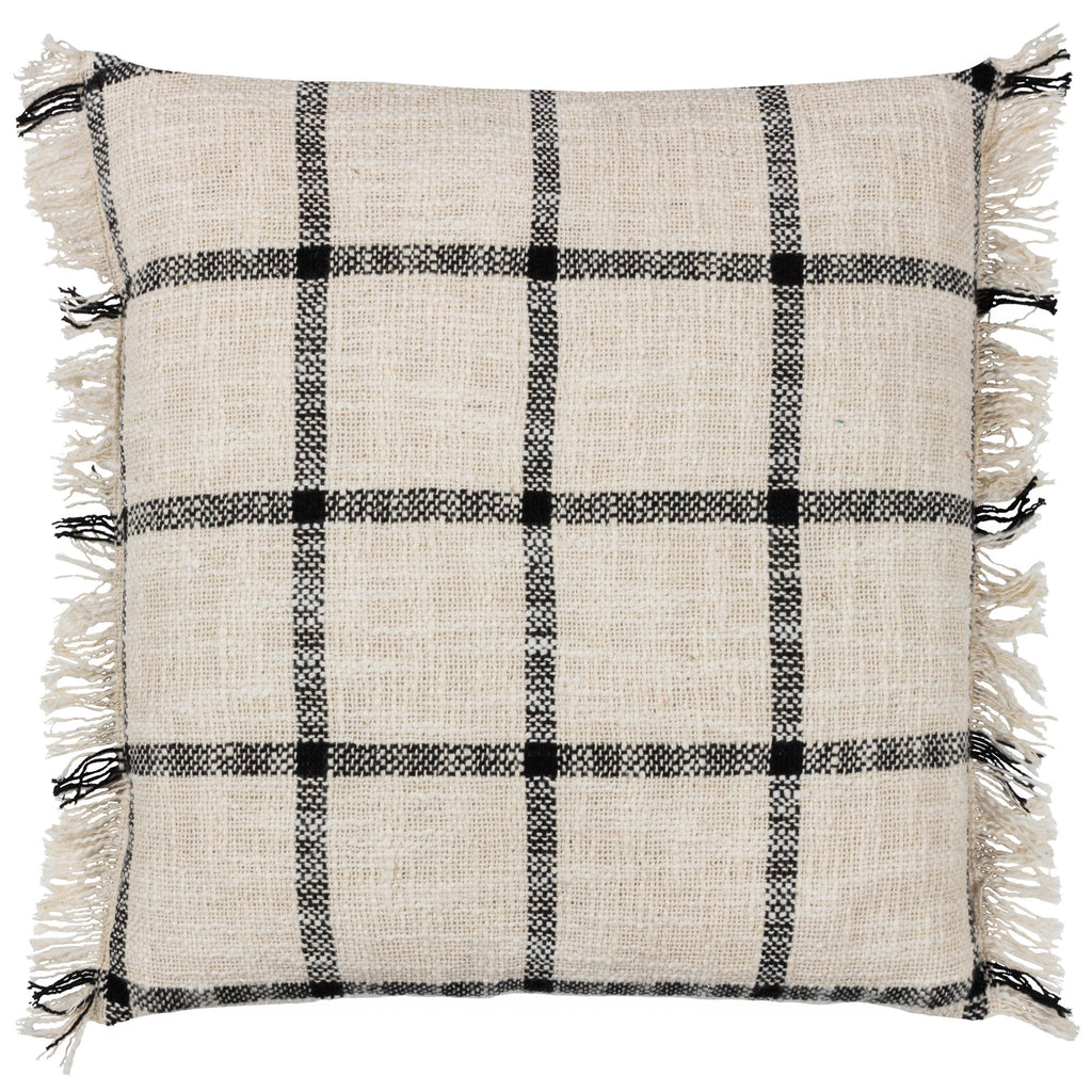 Beni Cushion Natural/Black