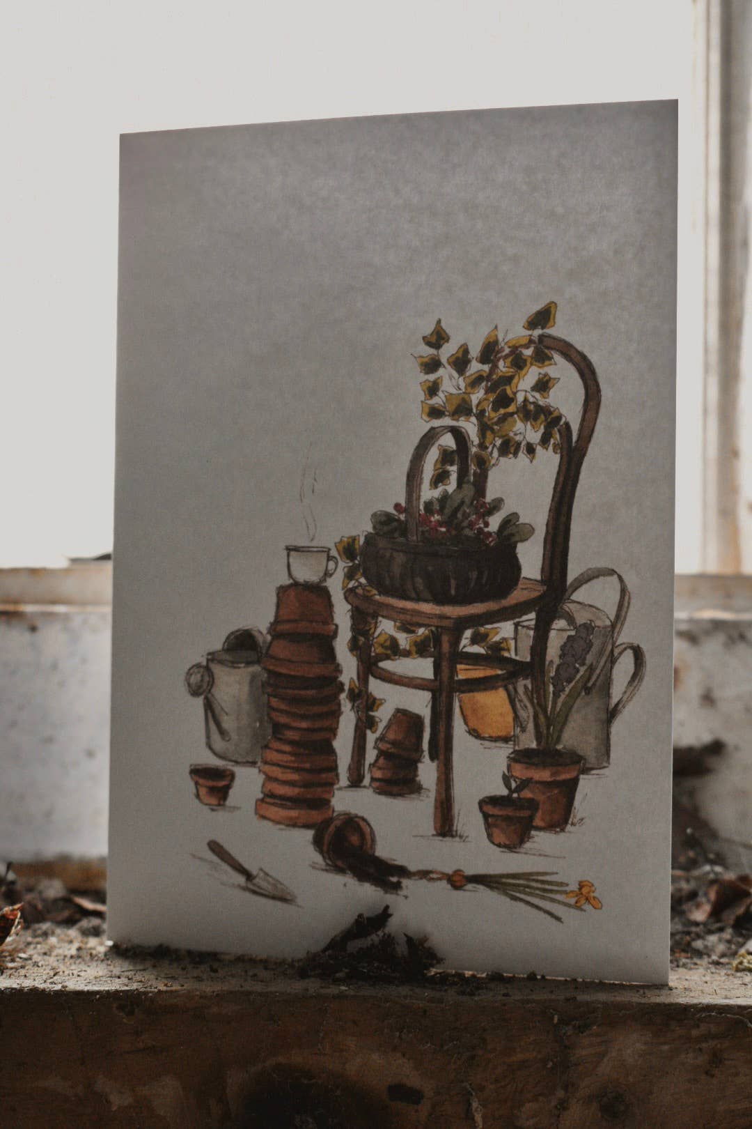 A Spring Garden Any Occasion Greeting Card