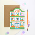 Playful Bug Hotel Birthday Card for Kids with Cute Critters