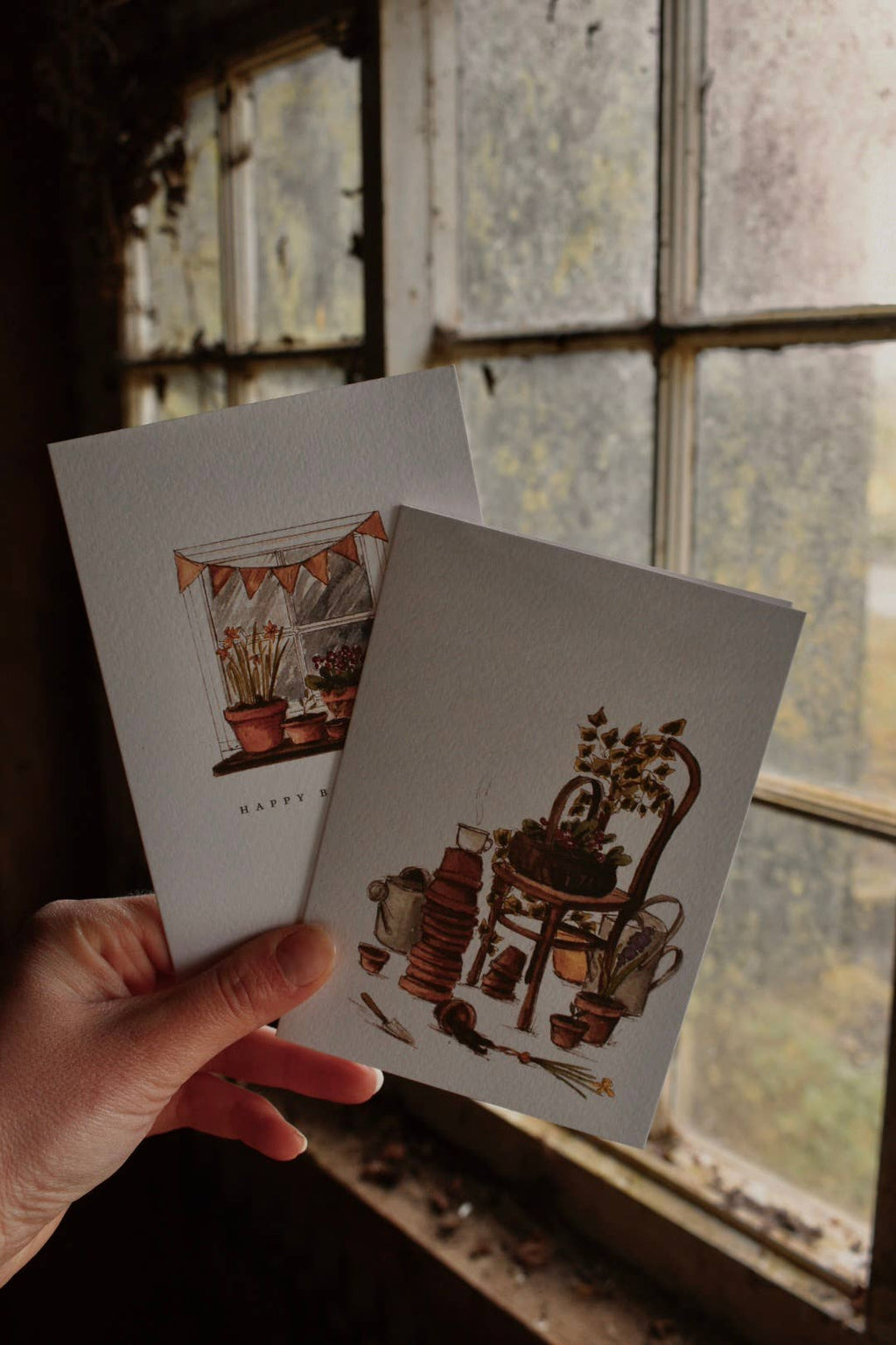 A Spring Garden Any Occasion Greeting Card