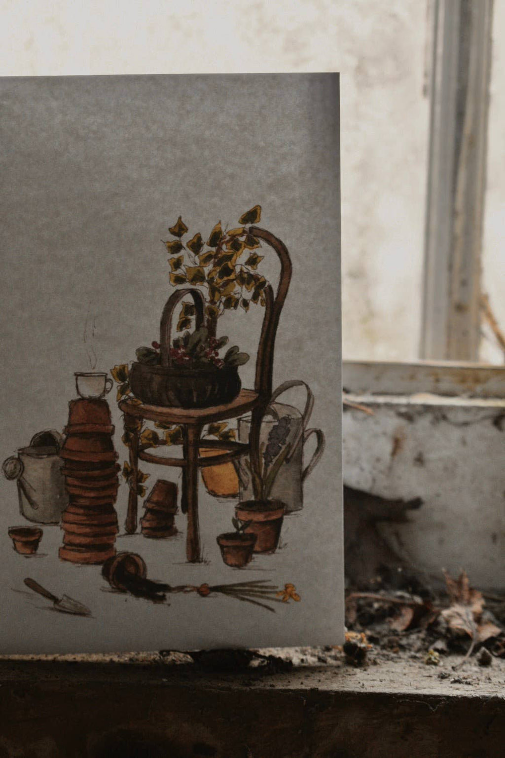 A Spring Garden Any Occasion Greeting Card