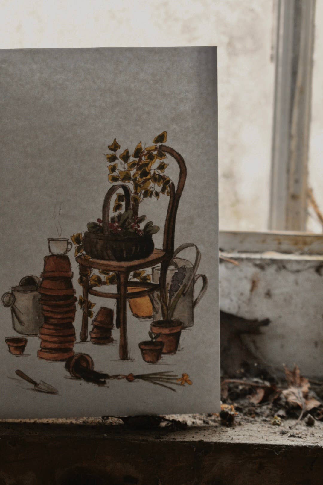 A Spring Garden Any Occasion Greeting Card