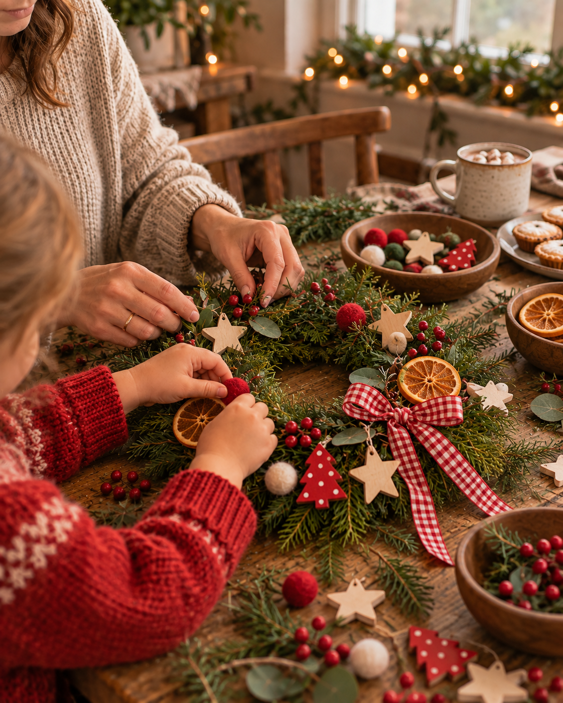 You, Me & a Christmas Wreath SATURDAY 28TH NOVEMBER