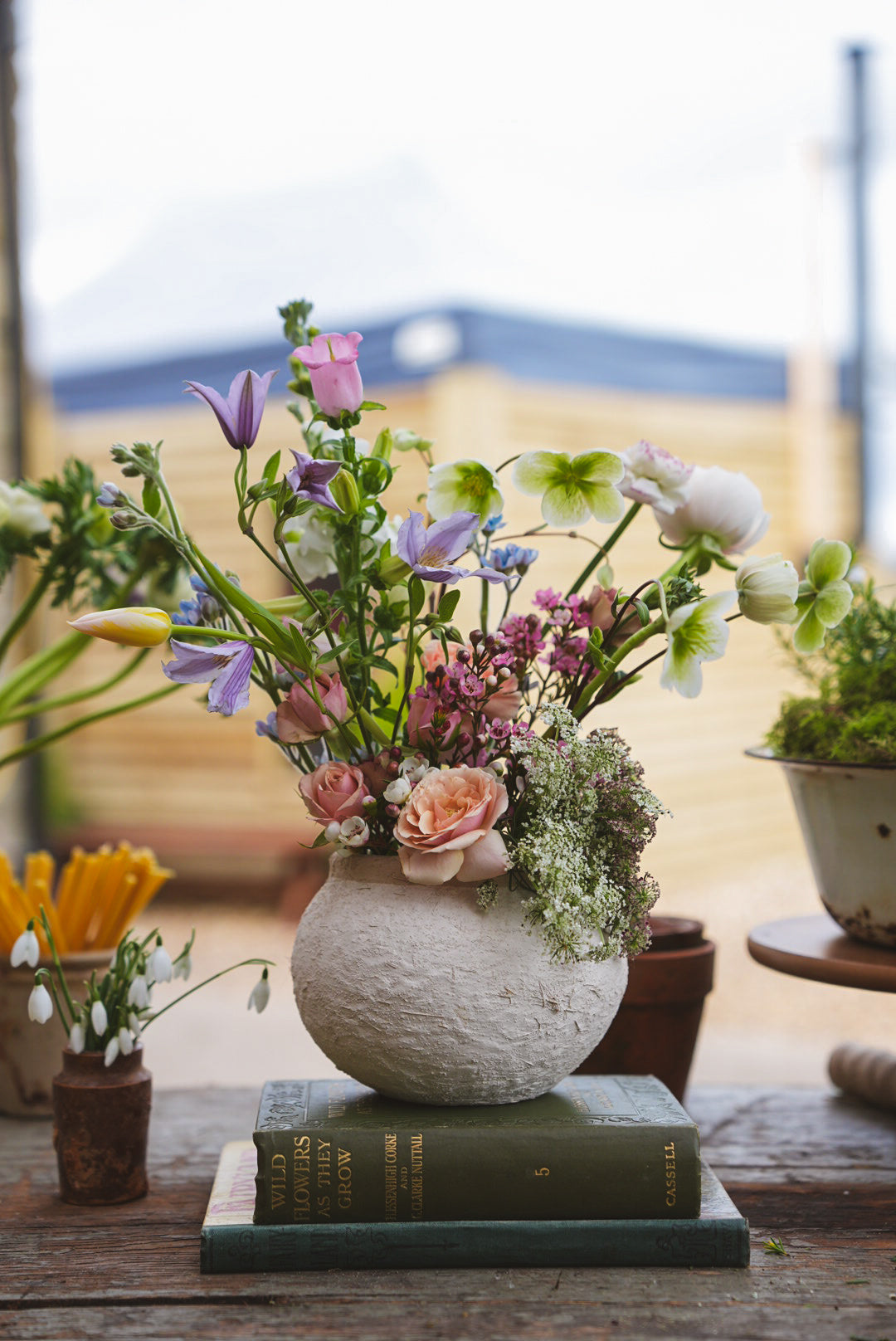 Mothers Day Bouquet in Vase
