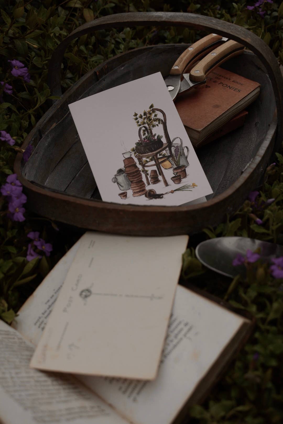 A Spring Garden Any Occasion Greeting Card