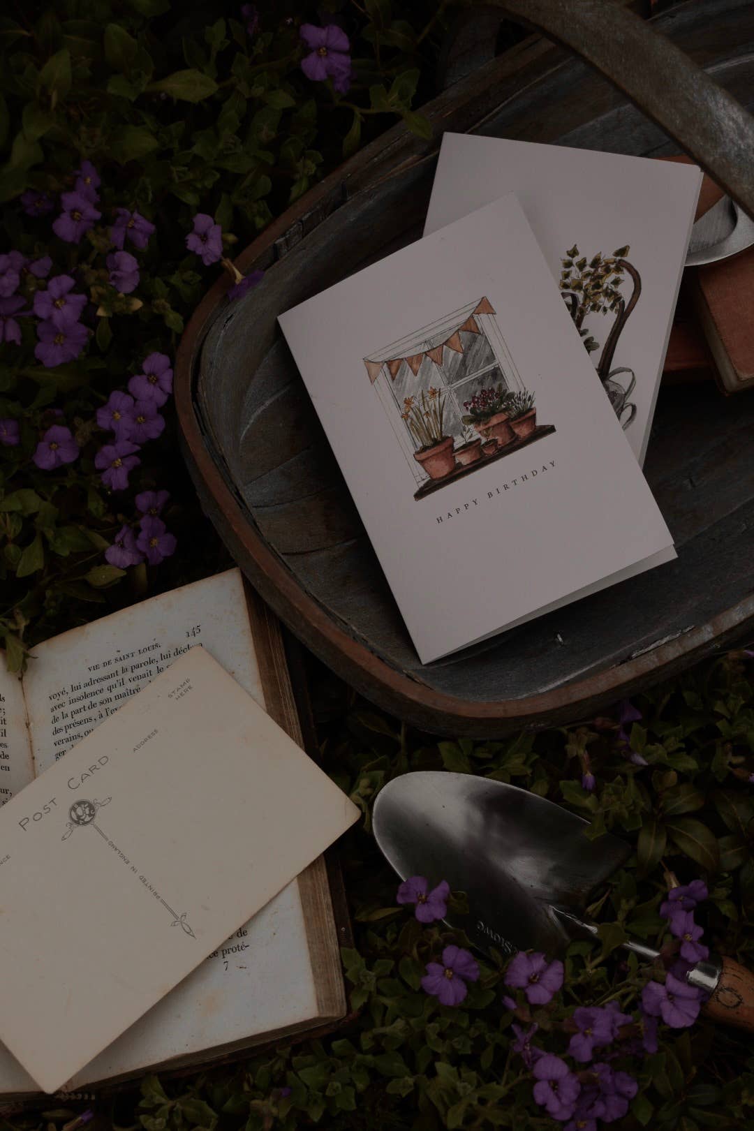 A Birthday Window Card (For Plant and Garden Lovers)