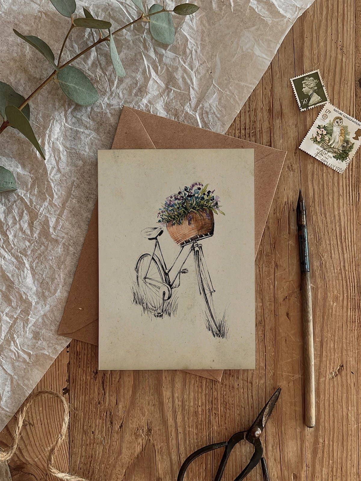 Flower Delivery Card