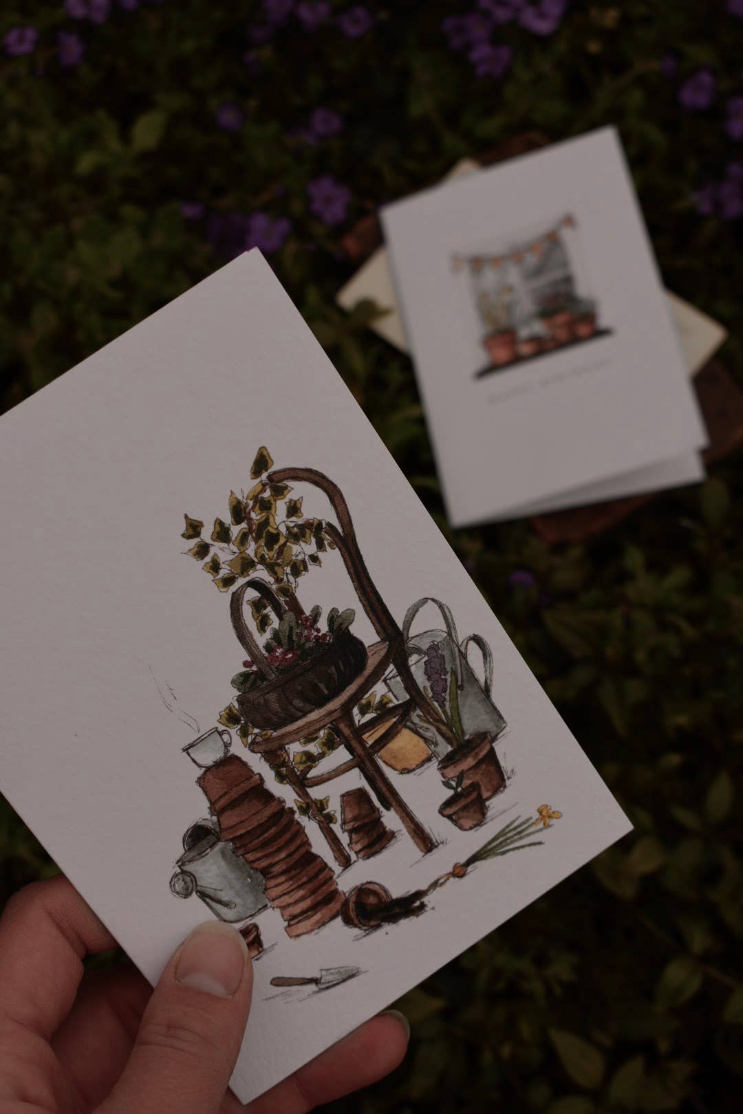 A Spring Garden Any Occasion Greeting Card