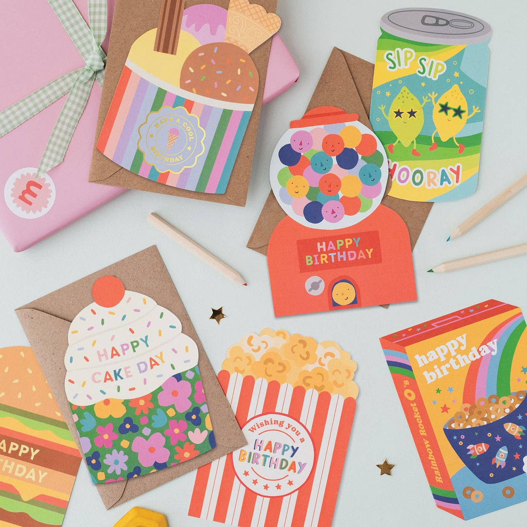 Cereal Fan Birthday Card