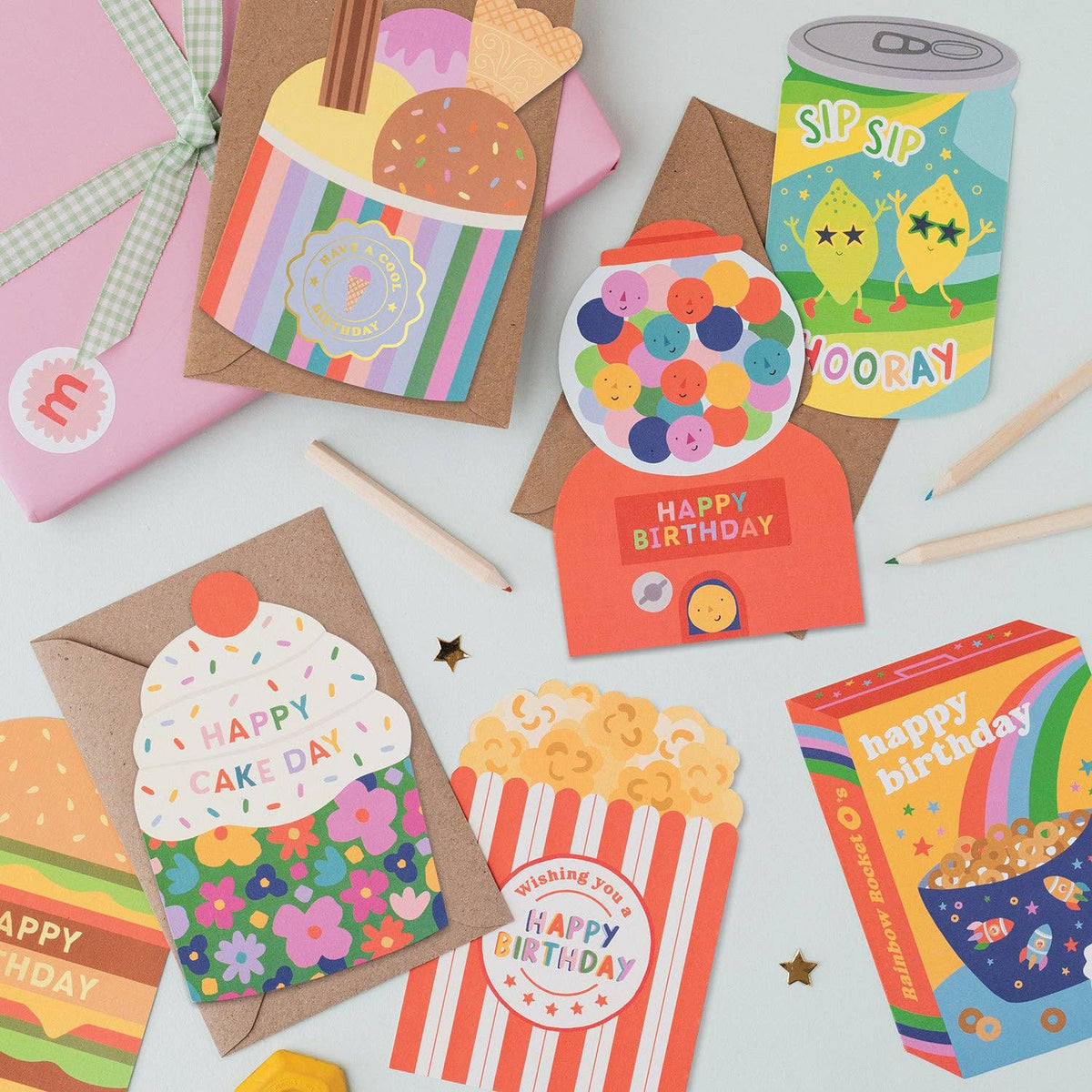 Cereal Fan Birthday Card