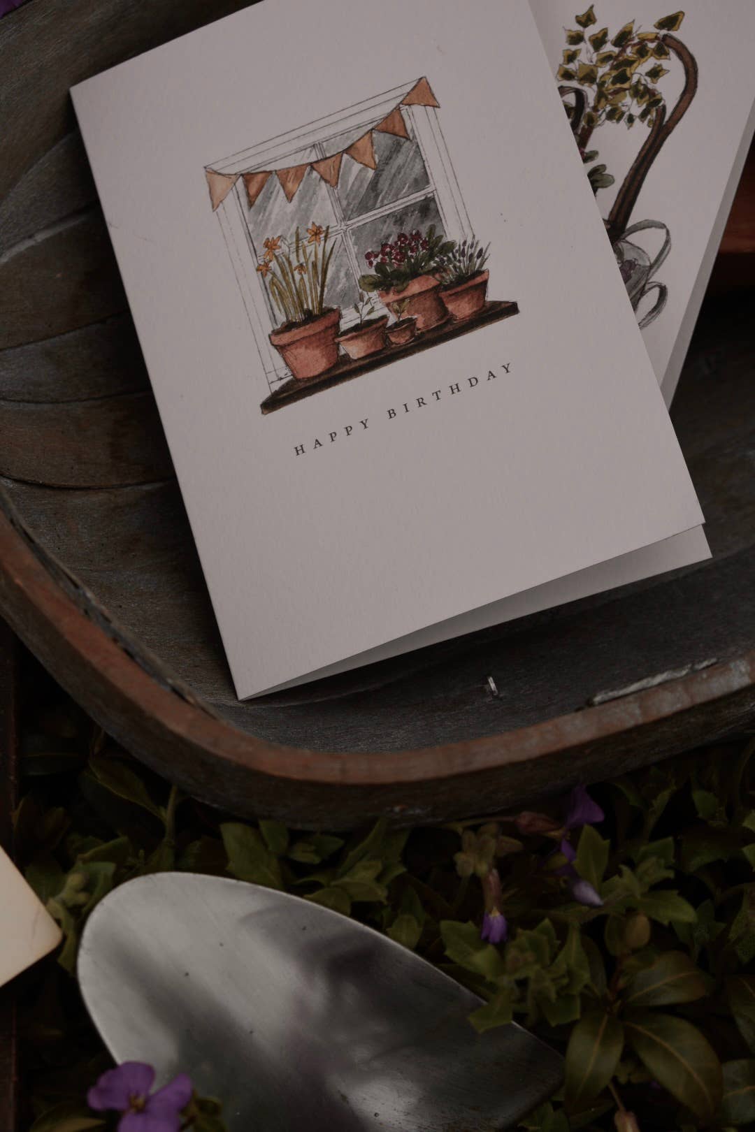 A Birthday Window Card (For Plant and Garden Lovers)