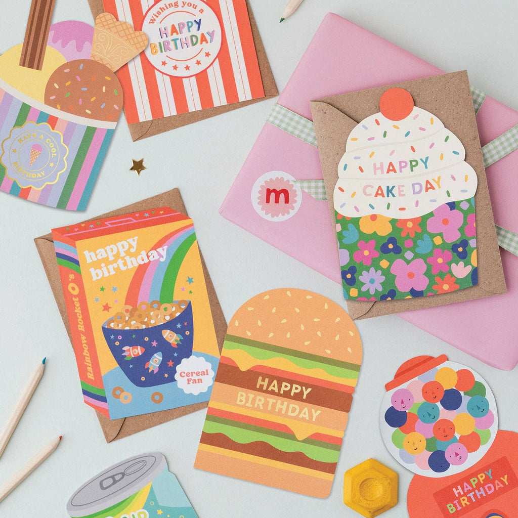 Cereal Fan Birthday Card