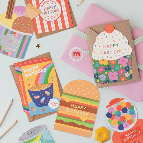 Cereal Fan Birthday Card